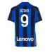 Cheap Inter Milan Edin Dzeko #9 Home Football Shirt 2022-23 Short Sleeve